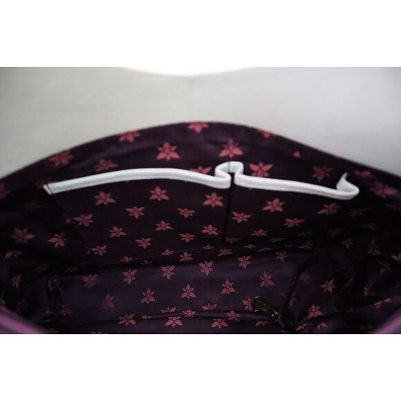 Anuschka Women's Ivory Genuine Leather Tote Handbag Purse - Picture 10 of 16